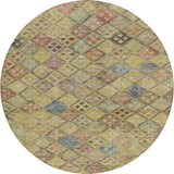 Dalyn Solace SL6 Gold Rug round rug