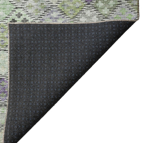 Dalyn Solace SL6 Green Rug backing detail
