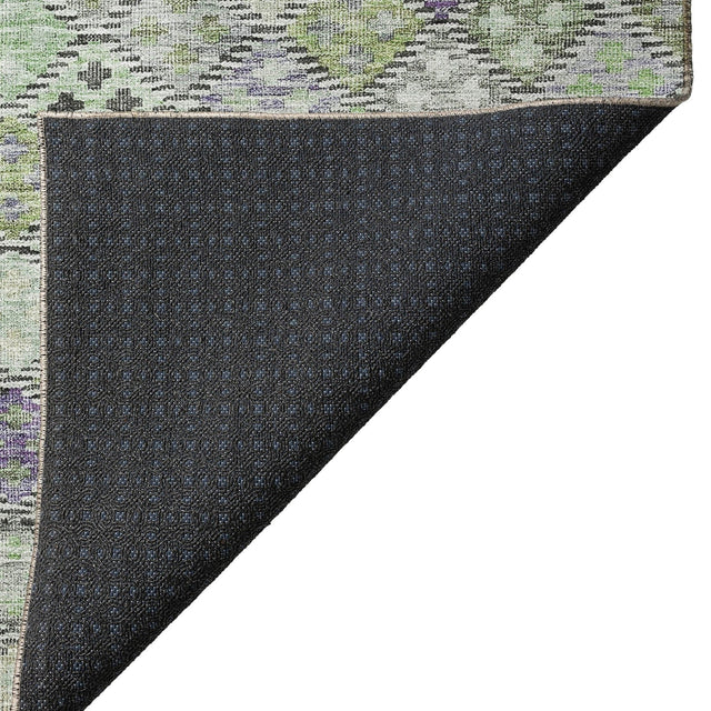 Dalyn Solace SL6 Green Rug backing detail