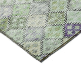 Dalyn Solace SL6 Green Rug corner detail