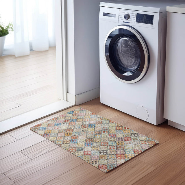 Dalyn Solace SL6 Paprika Rug shown in a room