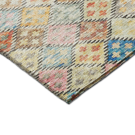 Dalyn Solace SL6 Paprika Rug corner detail
