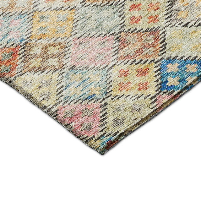 Dalyn Solace SL6 Paprika Rug corner detail