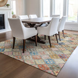 Dalyn Solace SL6 Paprika Rug shown in a room