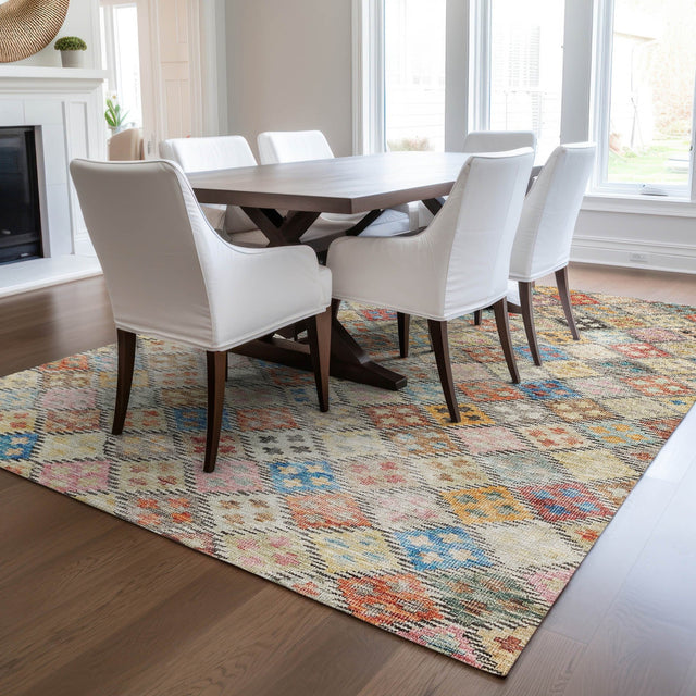 Dalyn Solace SL6 Paprika Rug shown in a room