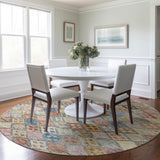 Dalyn Solace SL6 Paprika Rug shown in a room