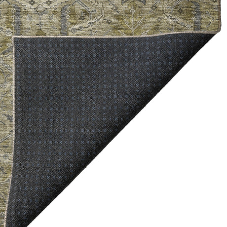 Dalyn Solace SL7 Taupe Rug backing detail