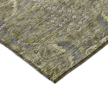 Dalyn Solace SL7 Taupe Rug corner detail