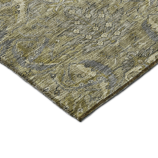 Dalyn Solace SL7 Taupe Rug corner detail