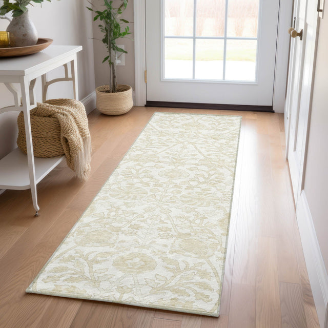 Dalyn Solace SL8 Ivory Rug shown in a room
