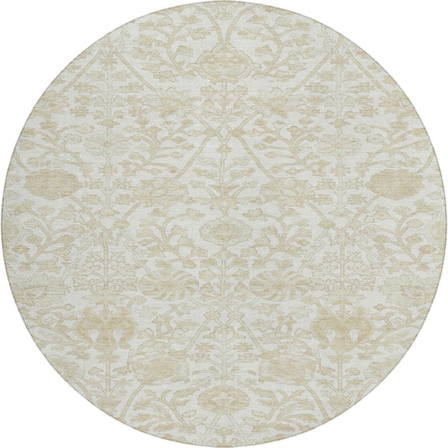 Dalyn Solace SL8 Ivory Rug round rug