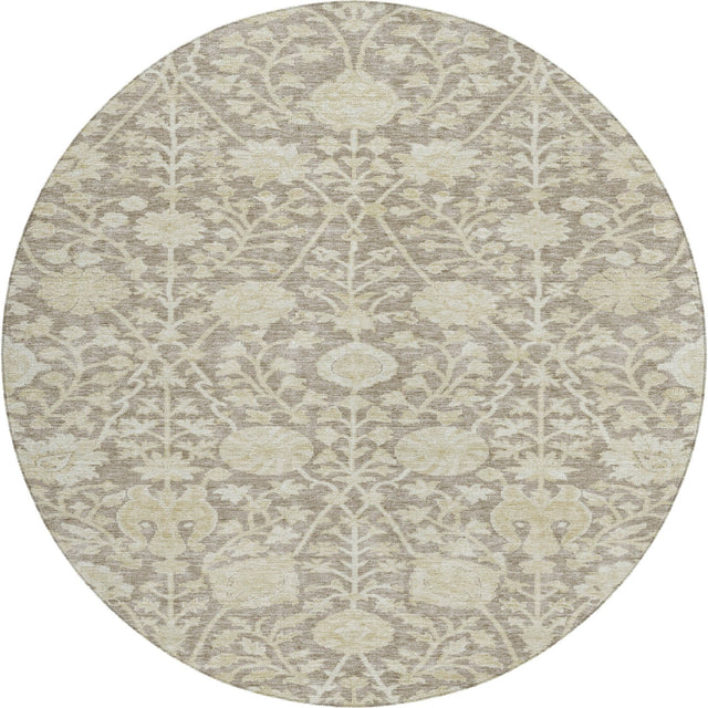 Dalyn Solace SL8 Mocha Rug round rug