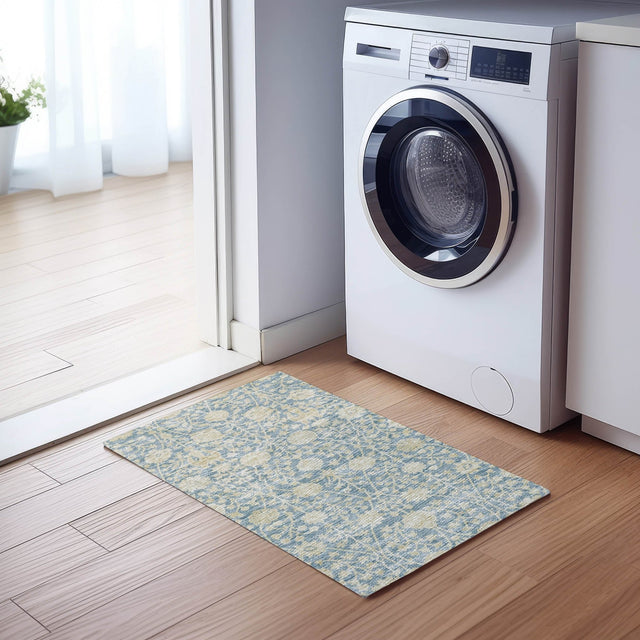 Dalyn Solace SL8 Sky Rug shown in a room