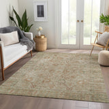 Dalyn Solace SL9 Beige Rug shown in a room