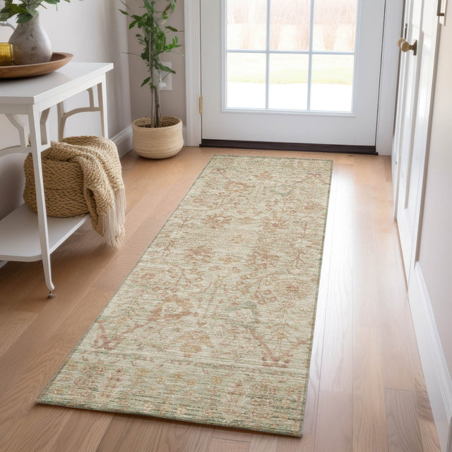 Dalyn Solace SL9 Beige Rug shown in a room