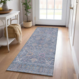 Dalyn Solace SL9 Denim Rug shown in a room