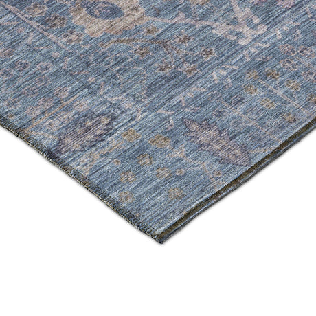 Dalyn Solace SL9 Denim Rug corner detail