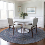 Dalyn Solace SL9 Denim Rug shown in a room