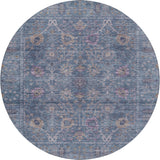 Dalyn Solace SL9 Denim Rug round rug