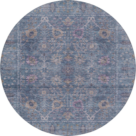 Dalyn Solace SL9 Denim Rug round rug