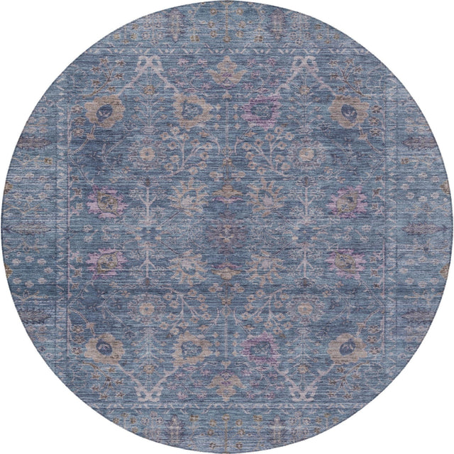 Dalyn Solace SL9 Denim Rug round rug