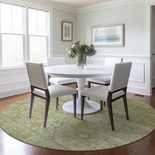 Dalyn Solace SL9 Sage Rug shown in a room