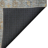 Dalyn Solace SL9 Teal Rug backing detail