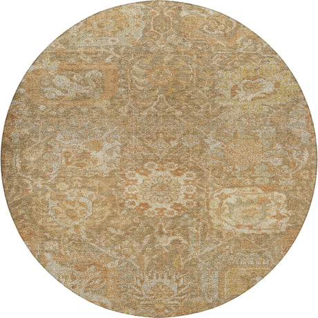 Dalyn Tabrook TB10 Khaki Rug round rug