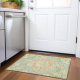 Dalyn Tabrook TB11 Aloe Rug shown in a room