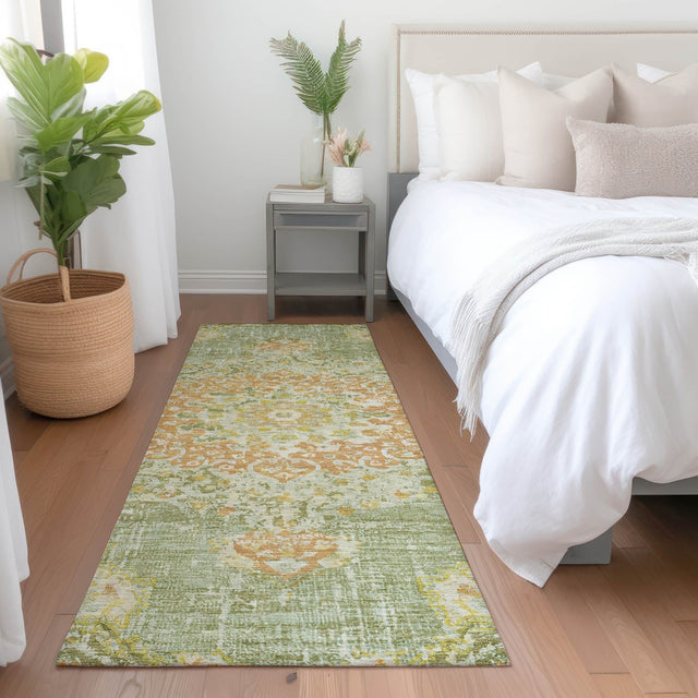 Dalyn Tabrook TB11 Aloe Rug shown in a room