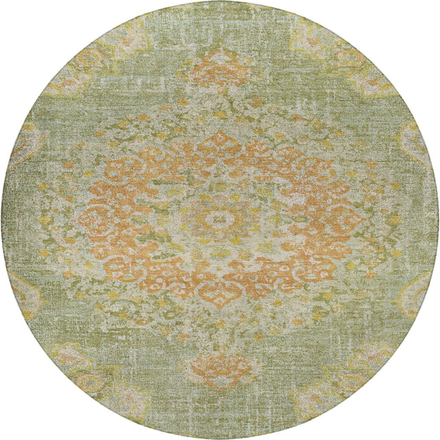 Dalyn Tabrook TB11 Aloe Rug round rug