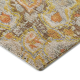 Dalyn Tabrook TB11 Brown Rug corner detail