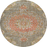 Dalyn Tabrook TB11 Brown Rug round rug