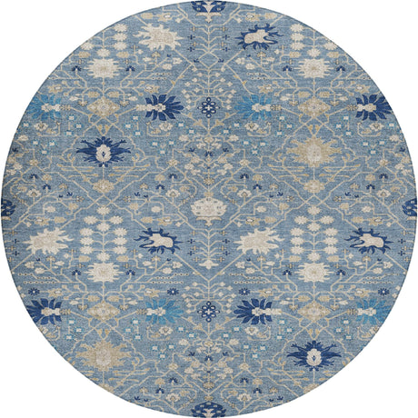 Dalyn Tabrook TB12 Denim Rug round rug