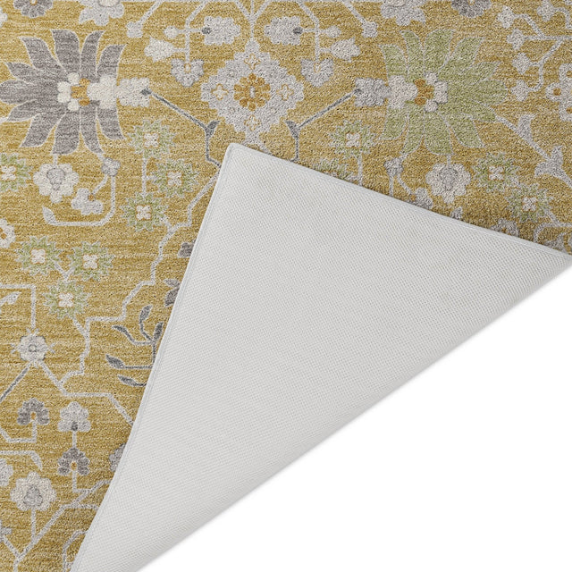 Dalyn Tabrook TB12 Gold Rug backing detail