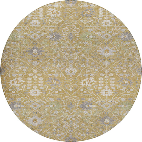 Dalyn Tabrook TB12 Gold Rug round rug