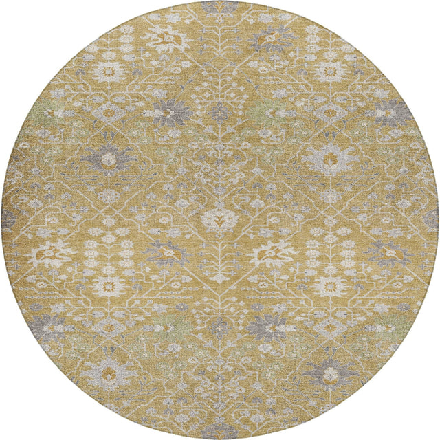 Dalyn Tabrook TB12 Gold Rug round rug