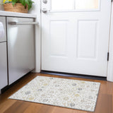 Dalyn Tabrook TB12 Ivory Rug shown in a room