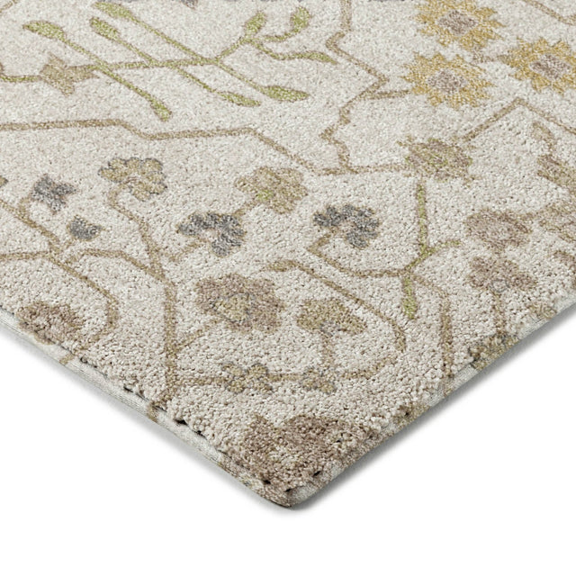 Dalyn Tabrook TB12 Ivory Rug corner detail