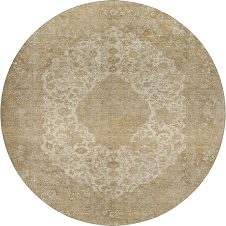 Dalyn Tabrook TB13 Beige Rug round rug