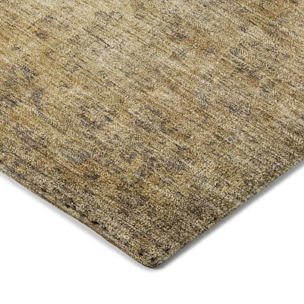 Dalyn Tabrook TB13 Mocha Rug corner detail