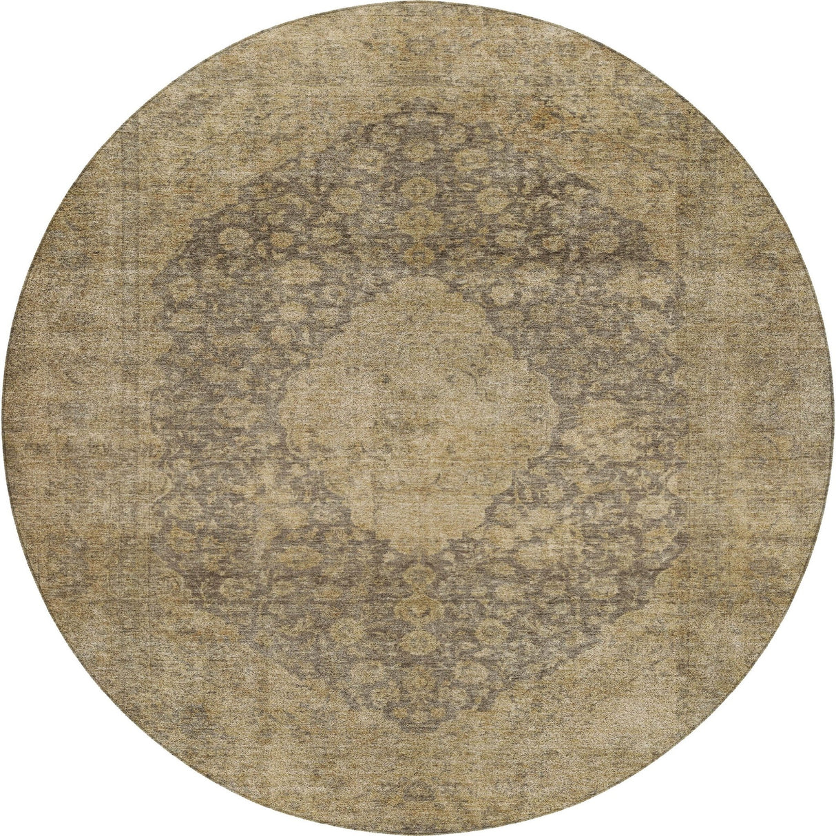 Dalyn Tabrook TB13 Mocha Rug round rug