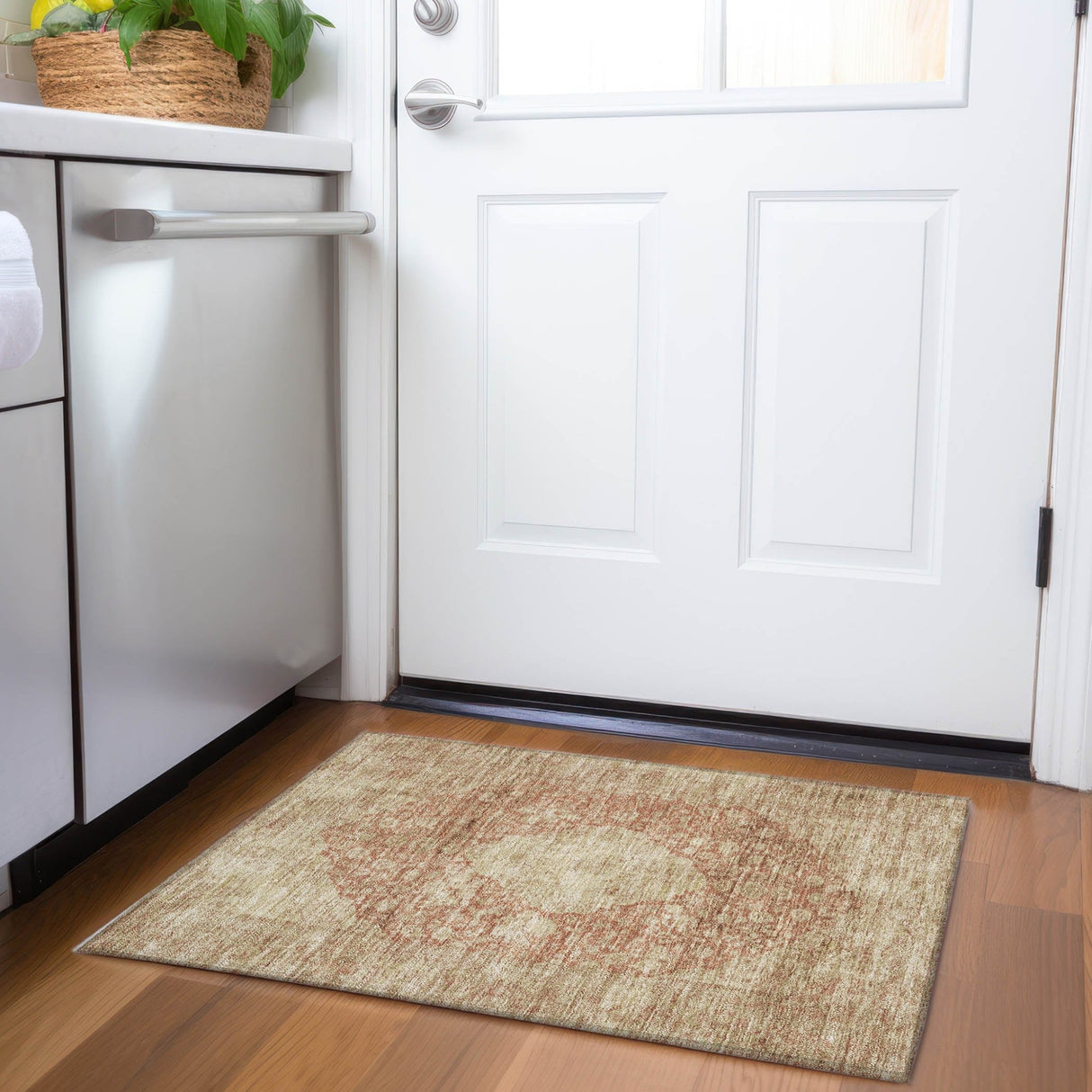 Dalyn Tabrook TB13 Paprika Rug shown in a room
