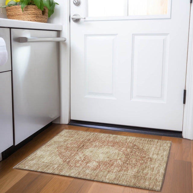 Dalyn Tabrook TB13 Paprika Rug shown in a room