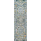 Dalyn Tabrook TB14 Blue Rug runner rug
