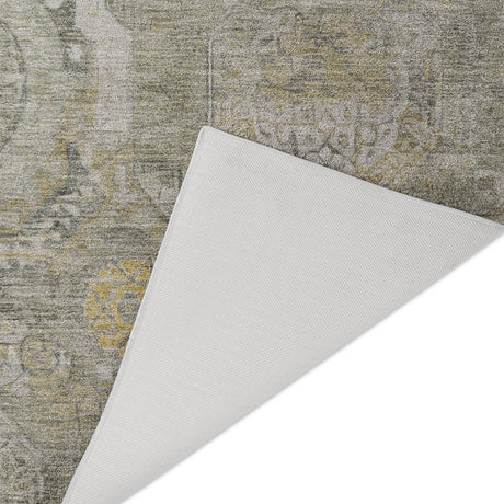 Dalyn Tabrook TB14 Pewter Rug backing detail