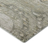 Dalyn Tabrook TB14 Pewter Rug corner detail