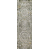Dalyn Tabrook TB14 Pewter Rug runner rug