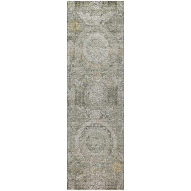 Dalyn Tabrook TB14 Pewter Rug runner rug