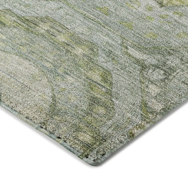 Dalyn Tabrook TB14 Sage Rug corner detail